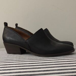 Lucky Brand Black Heeled Boots